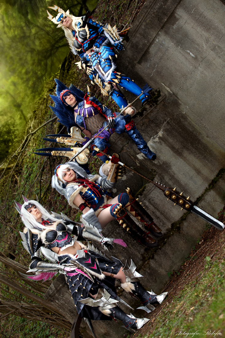 Monster Hunter 3U Group Cosplay