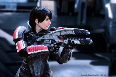 Commander Shepard Cosplay Evil-Siren by Evil-Siren