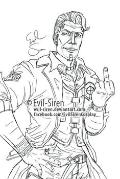 Handsome Jack Borderlands - Evil-Siren
