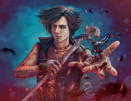 V Vergil DMC5 Devil May Cry 5 Evil-Siren