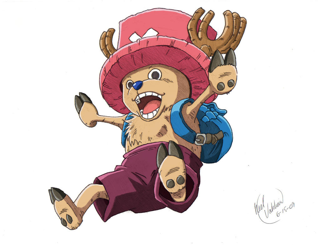 Tony Tony Chopper (One Piece) by enesvee131 on DeviantArt.