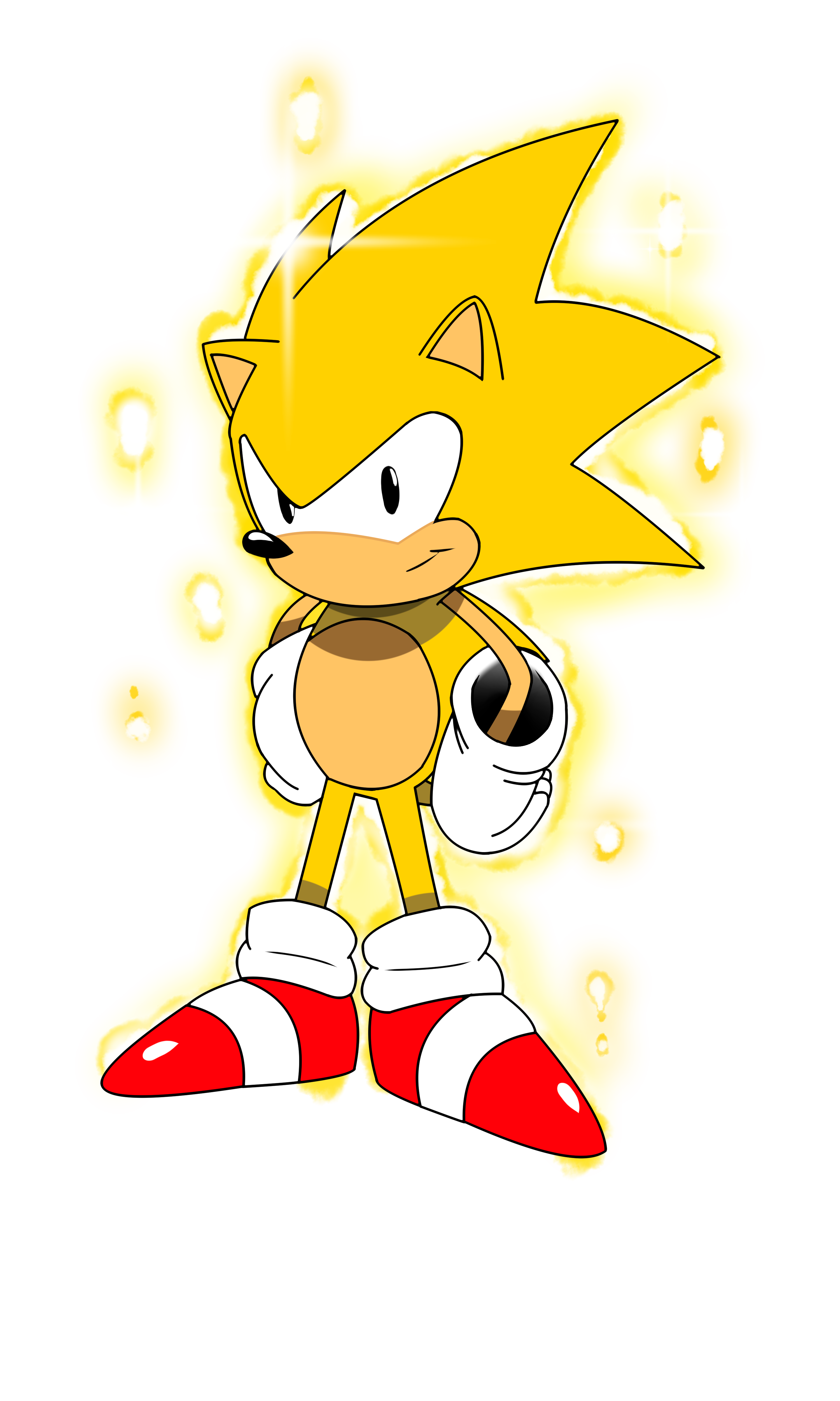 Super Sonic is ready by Geki696 on DeviantArt