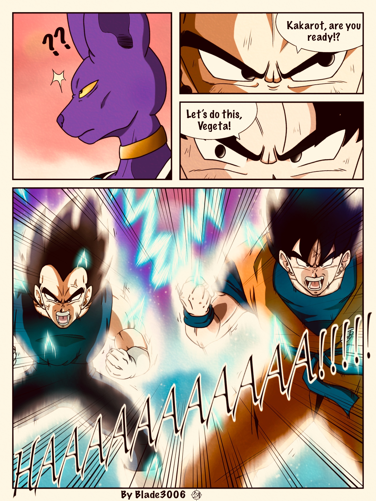 DBM Vegeta ssj2 vs SP Cell by Blade3006 on DeviantArt