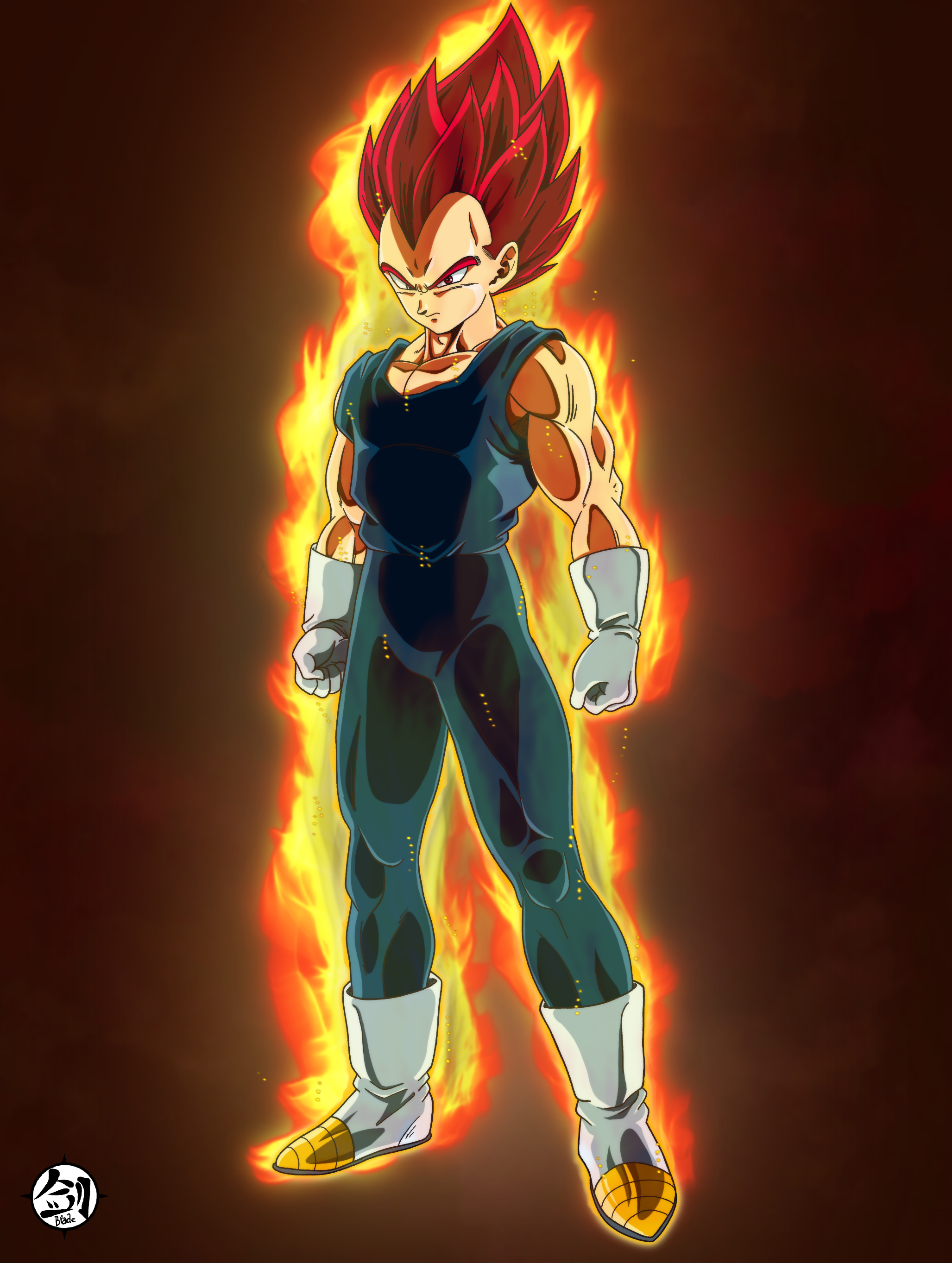 DBM Vegeta ssj2 vs SP Cell by Blade3006 on DeviantArt