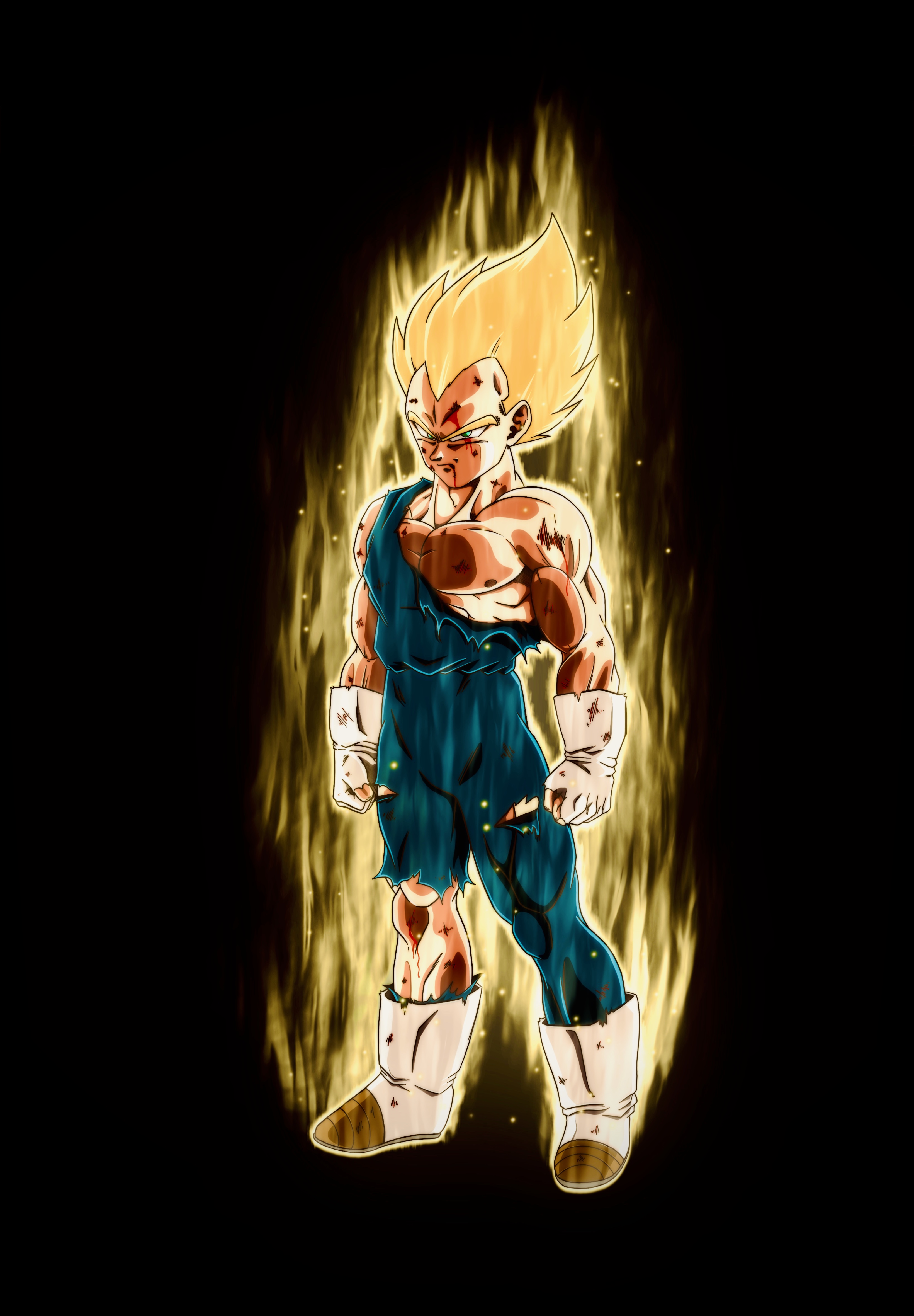 Vegetto multiverse manga color by VegithL on DeviantArt in 2023