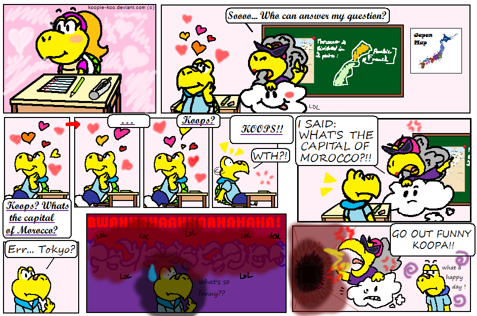 comic 1: Koops in love?