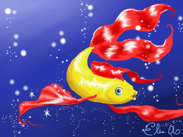 Flowy Fish by Elsa-chan on DeviantArt