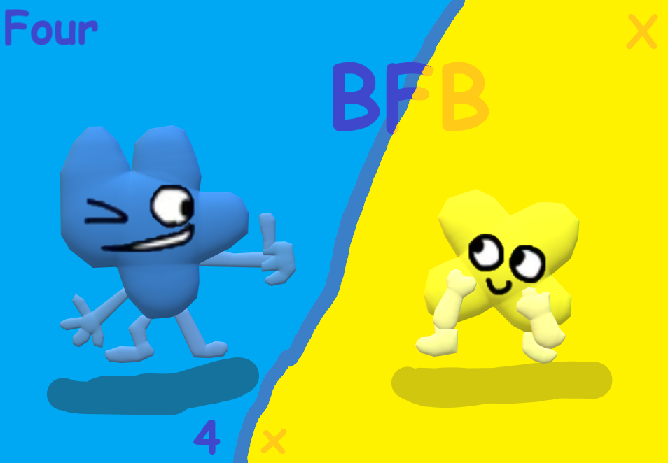 Bfb 4 and X BFB by chrisartXD on DeviantArt