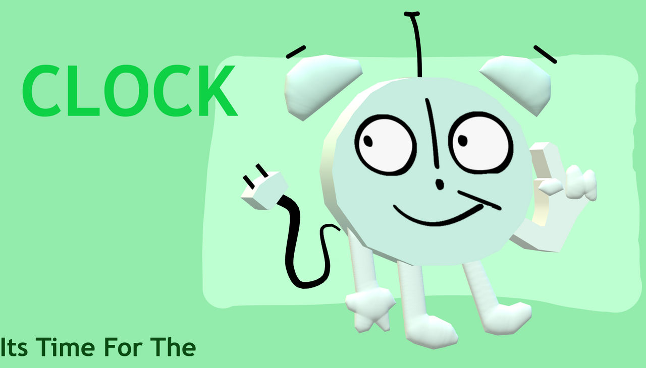 Clock Itft Computer Back 3D Clock ITFT by chrisartXD on DeviantArt