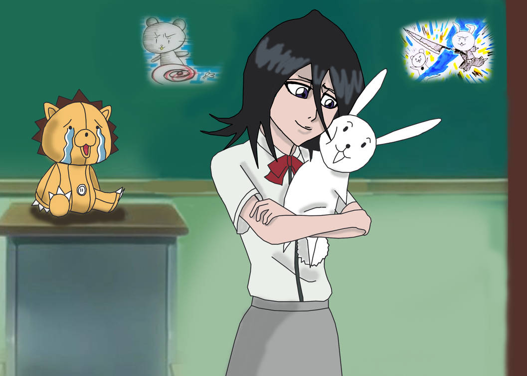Bunny Rabbit Rukia Draw Bleach - Rukia and Kon with Chappy The Rabbit by Katong999 on DeviantArt