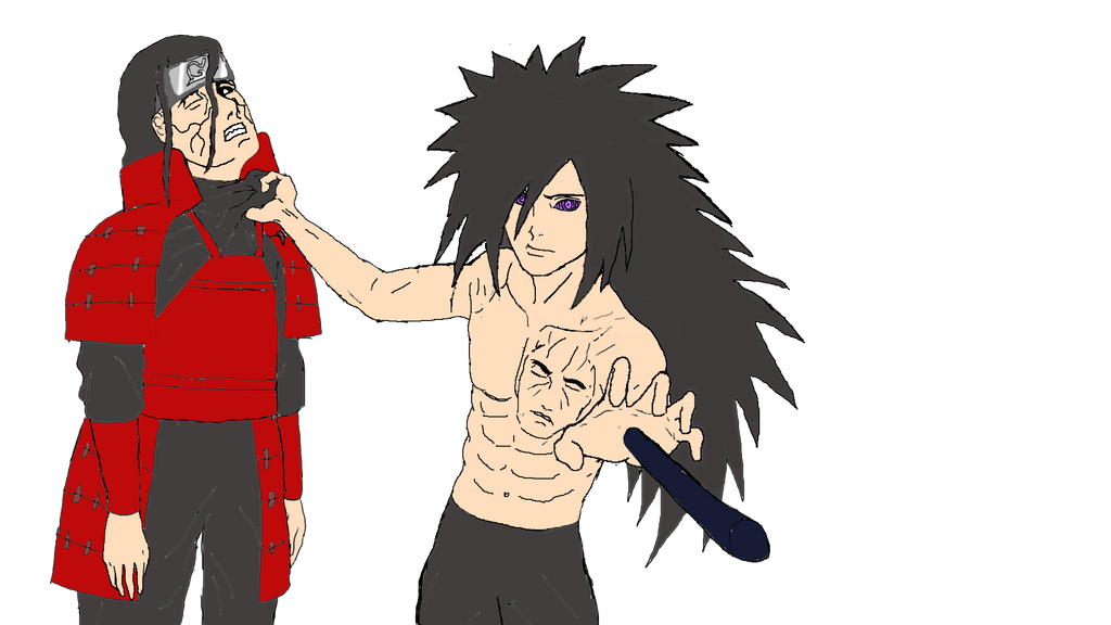 Naruto - Madara Uchiha VS Hashirama Senju by Katong999 on DeviantArt Naruto - Madara Uchiha VS Hashirama Senju by Katong999 on DeviantArt