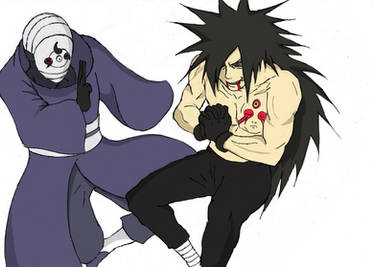 Naruto - Obito and  Madara