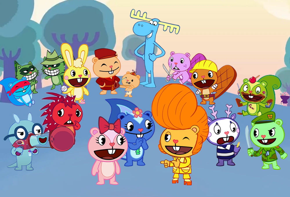 Happy Tree Friends (Image from My Xmas Gift #1) by HobbyPony on DeviantArt