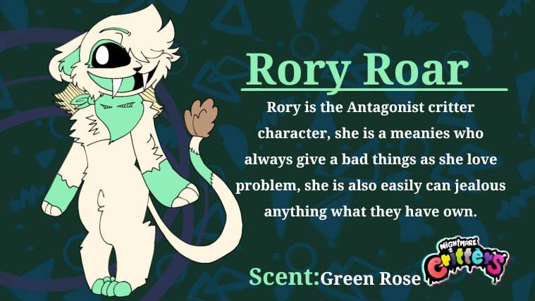 Nightmare Critter OC (Rory Roar) by RidathecatICS on DeviantArt