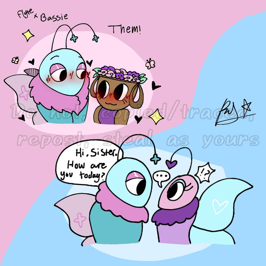 Flyte x Bassie n' the Duo Siblings interaction -DW by RidathecatICS on ...