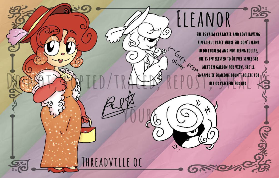 Threadvile Oc Character Threadville oc (Eleanor) my AU by RidathecatICS on DeviantArt