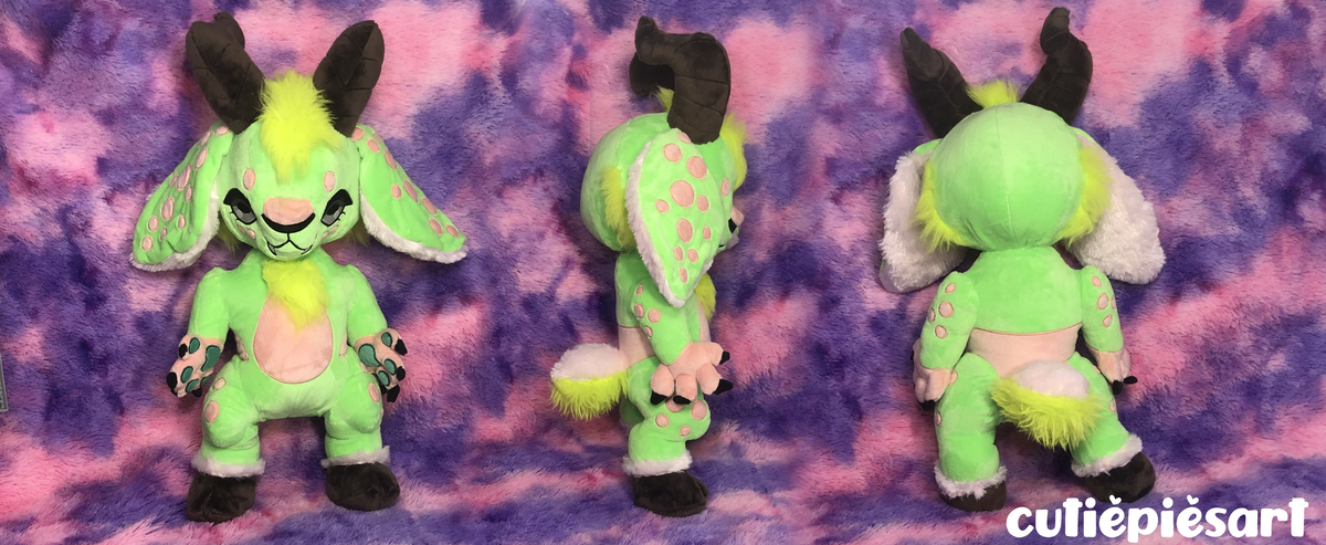 Custom Anthro Plush Commission! by cutiepiesart on DeviantArt