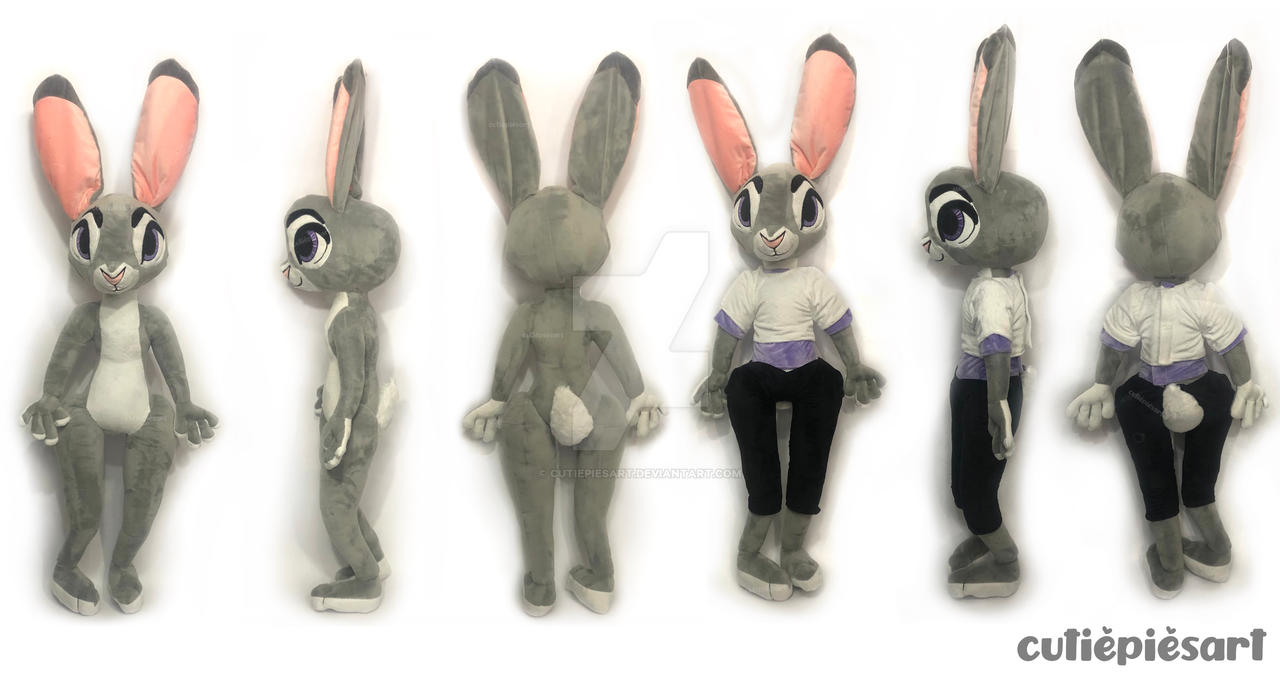 Judy Hopps Custom Plush Lifesized by cutiepiesart on DeviantArt Judy Hopps Custom Plush Lifesized by cutiepiesart on DeviantArt