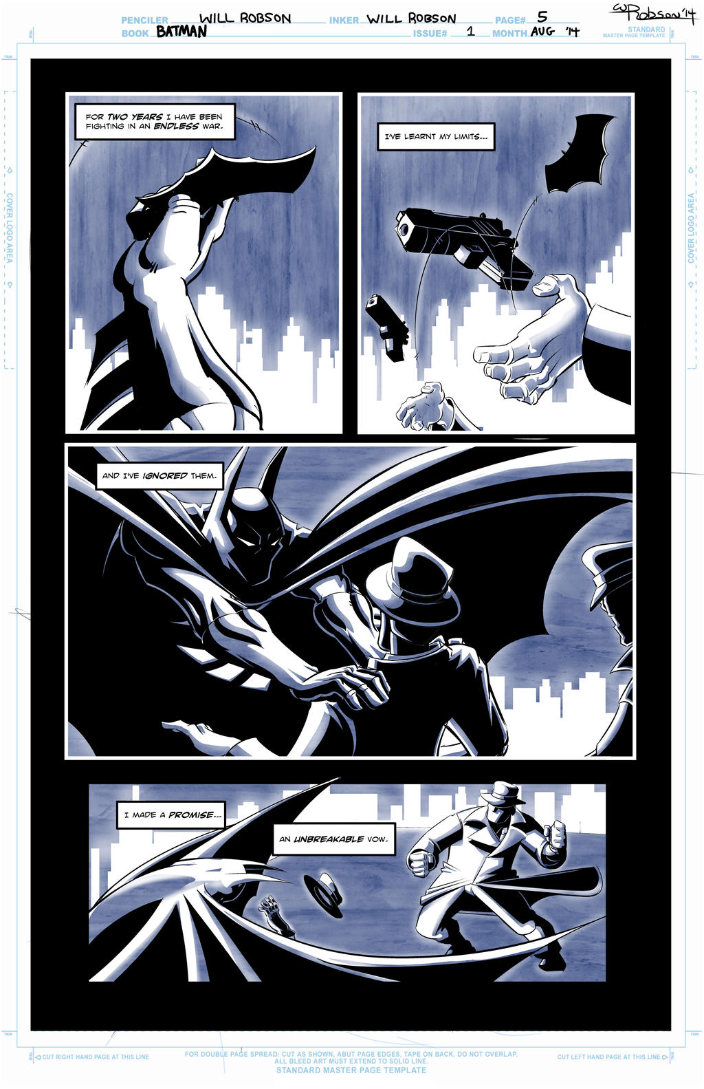 Batman Sample Page 1