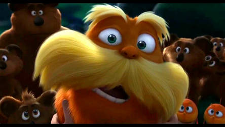 The Lorax have pretty eyes