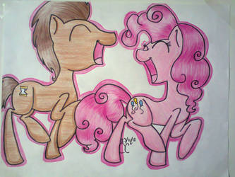 Dr. Whooves and Pinkie for FernCupcake