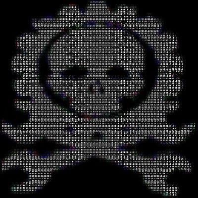 ASCII skull by skullsprocket on DeviantArt