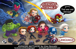 Avengers Battlecry by Gad