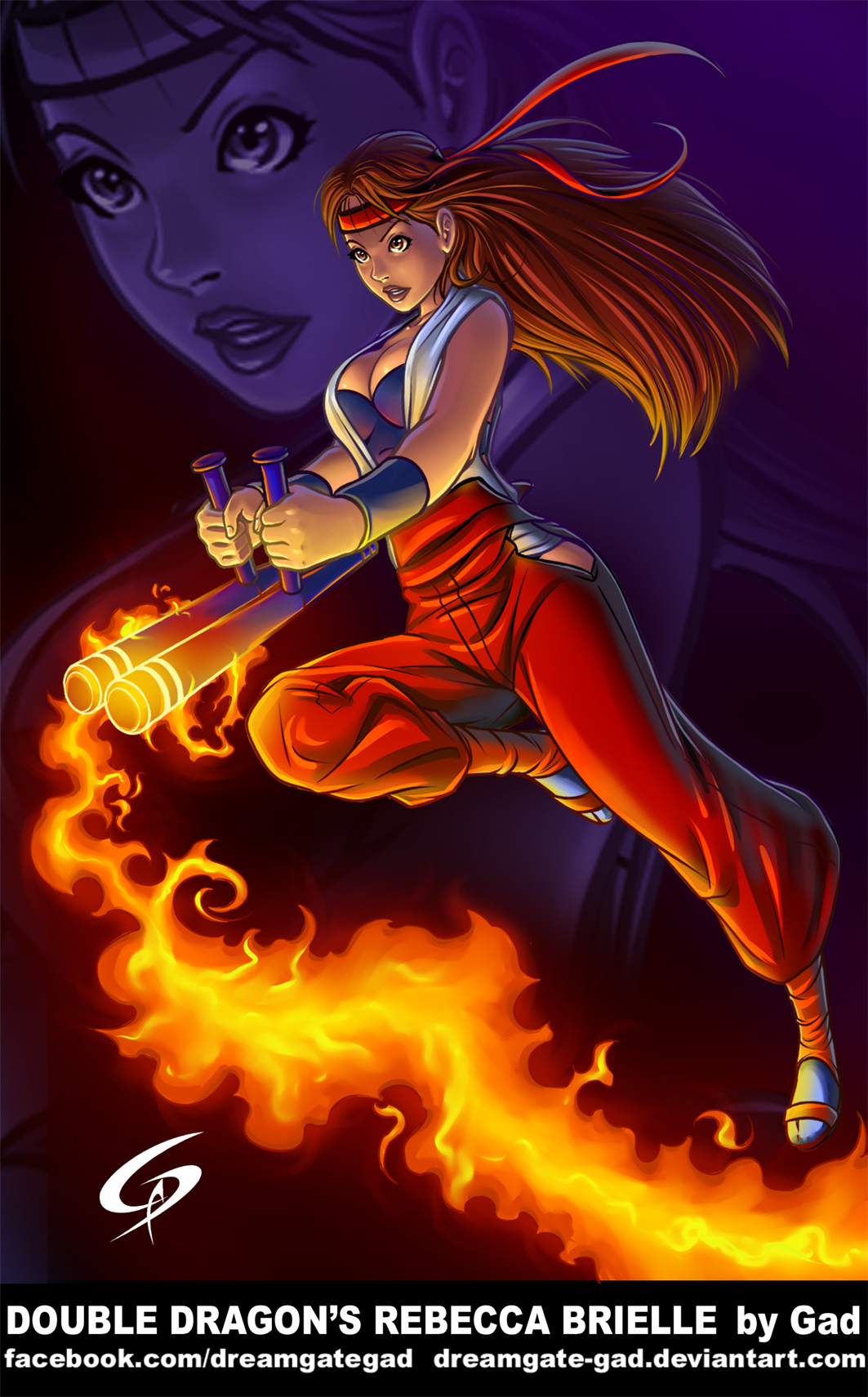 Rebecca, Double Dragon Wiki