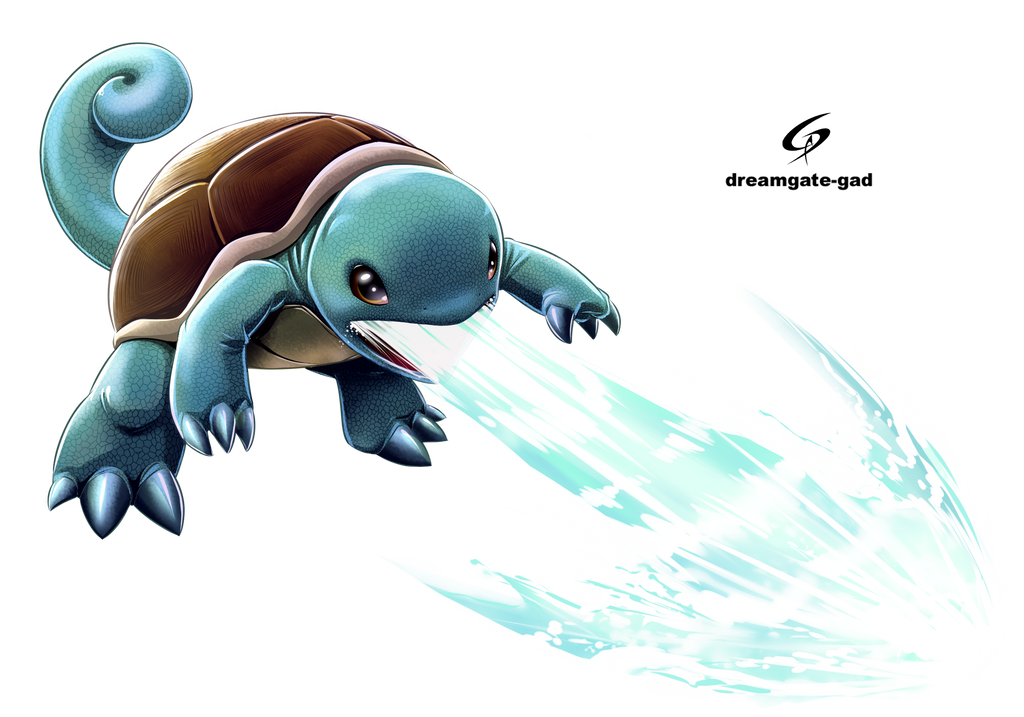 Squirtle shot first