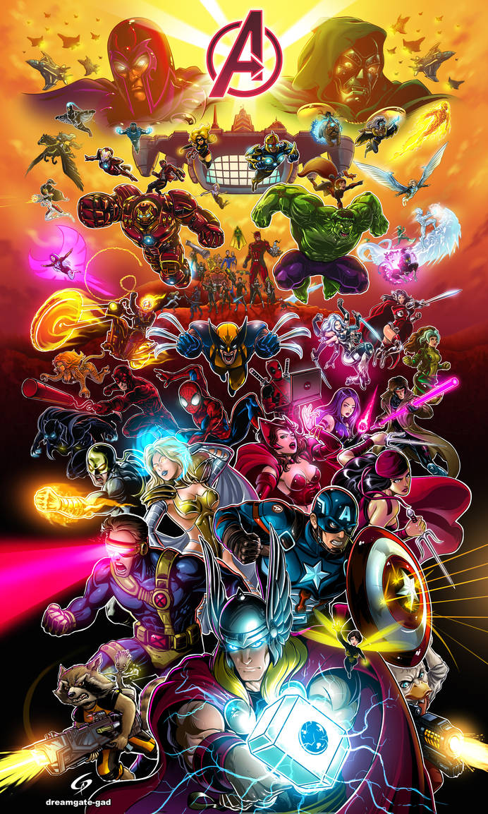 Marvel Avengers Alliance Assemble Forever by GAD