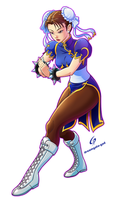 CHUN LI  by Gad