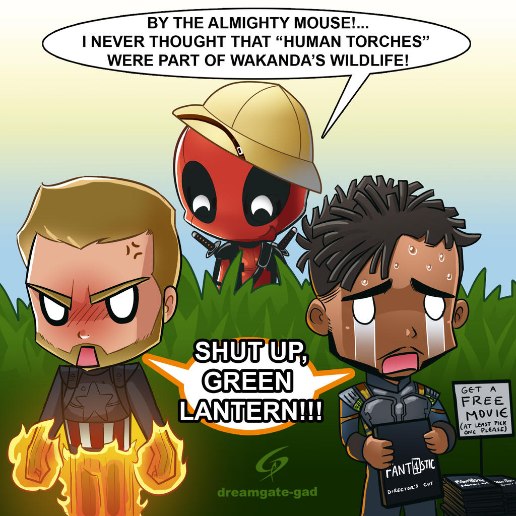 Deadpool starts the fire by Dreamgate-Gad on DeviantArt