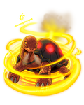 TORKOAL USED FLAME WHEEL by Gad by Dreamgate-Gad