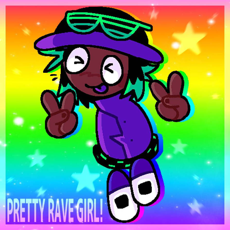 PRETTY RAVE GIRL! // BANZACK by nightminn on DeviantArt