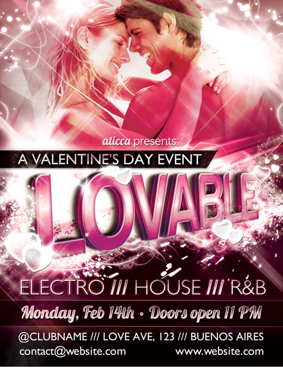 Lovable Flyer PSD Template by AticcaDesign