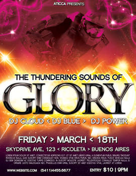 Glory Flyer  Poster Template