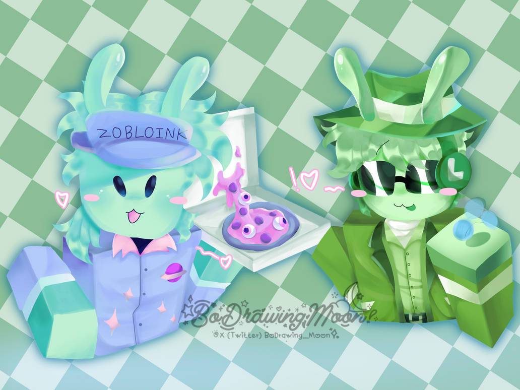 Paycheck!! Alien Elliot and Alien Chance! by Bonus9141 on DeviantArt