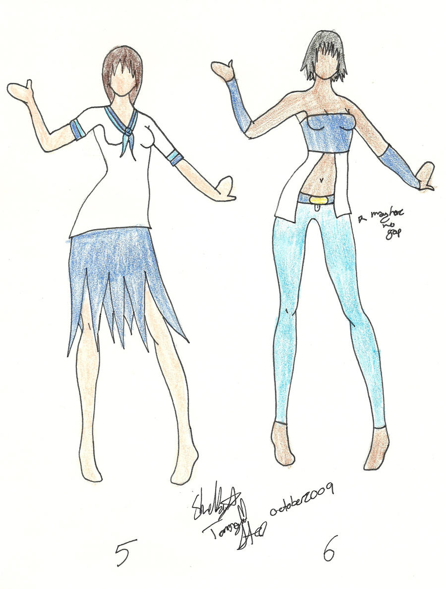 Sailor Inspired Design 5 and 6