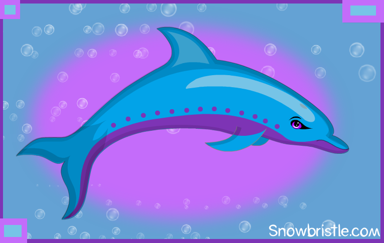 Sassy Dragon - Dolphin form