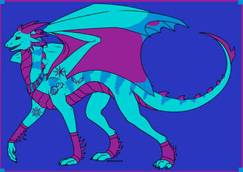 Sassy Dragon - Battle Dragon form