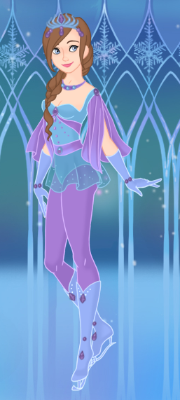 Sassy Dragon -  Ice Skater form