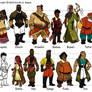 Kamau character line-up