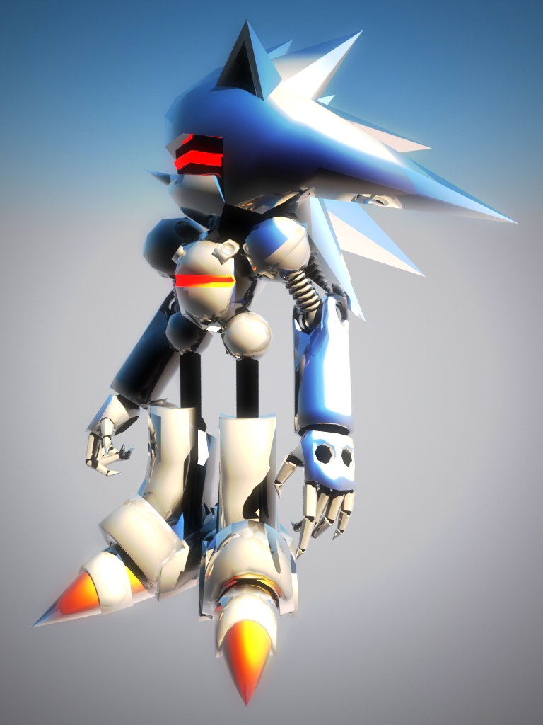 Mecha Sonic Mk. II by HOL457 on DeviantArt