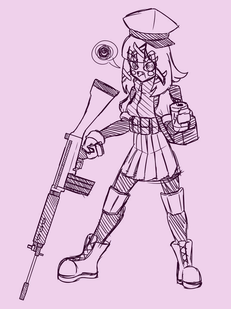 Angiru OC sketch by Temirina on DeviantArt