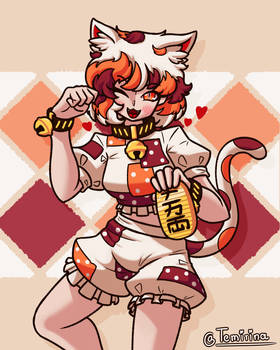 Touhou 18 Unnamed Cat Girl