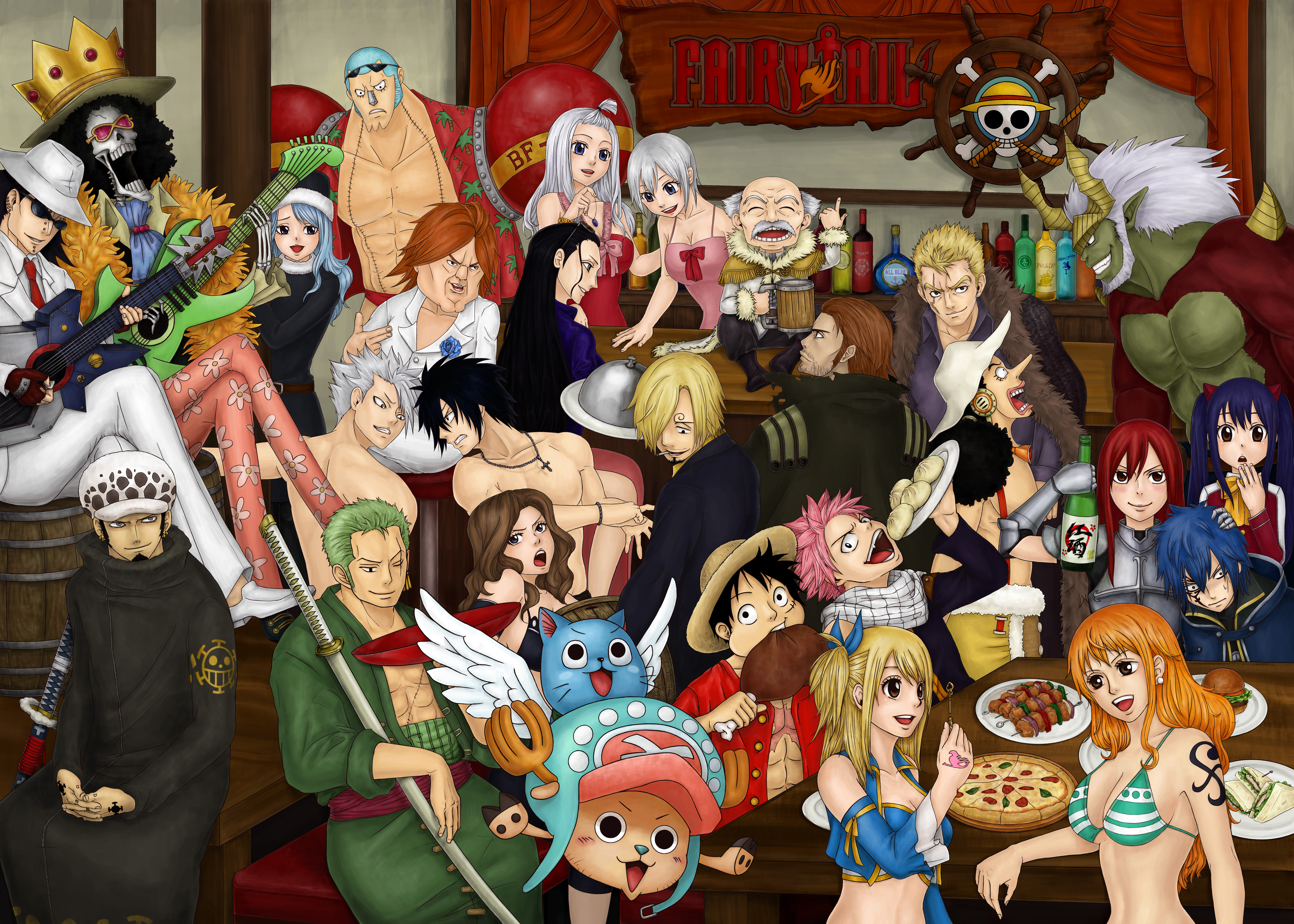 One Piece Vs Fairy Tail : One Piece VS Fairy Tail Anime Amino : Upon.