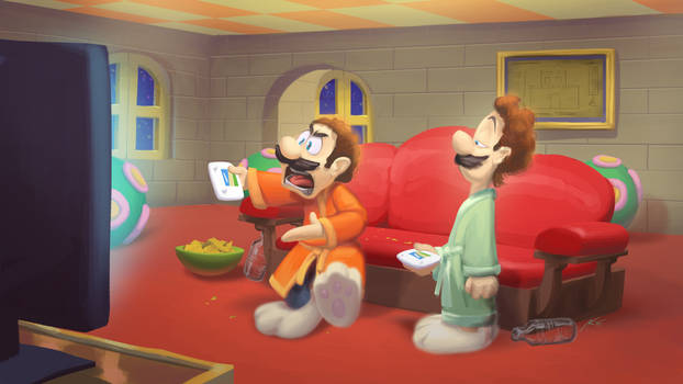 Super Mario Bros - Game Room