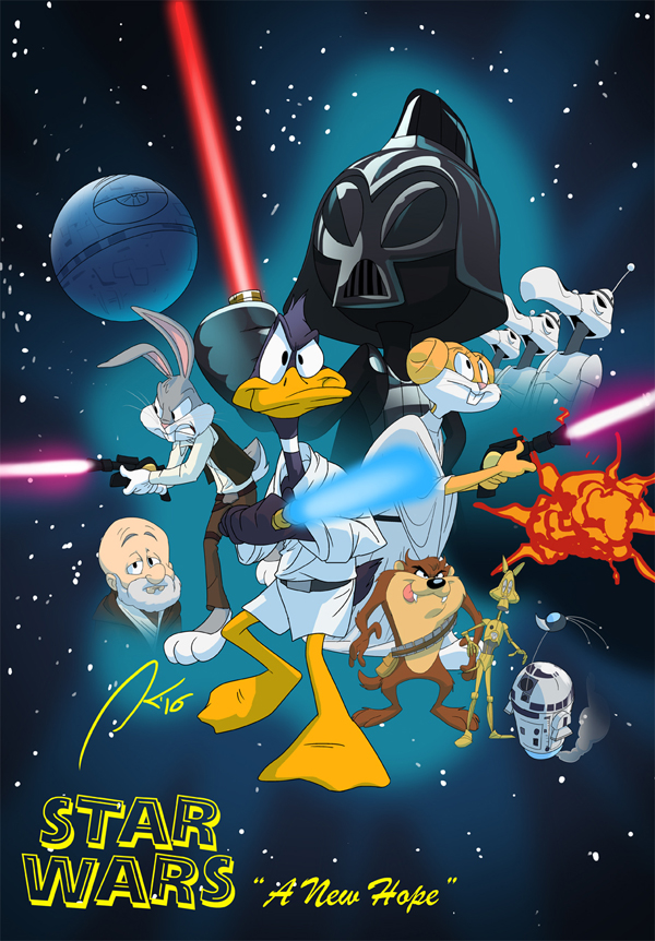 Looney Tunes Star Wars A New Hope