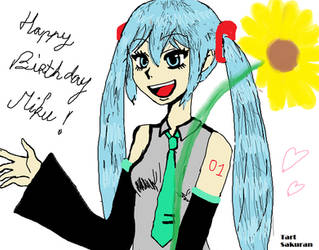 Happy Birthday Miku !