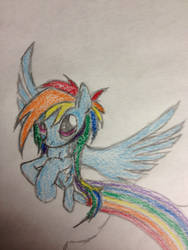 RaInbow dash cloud burst